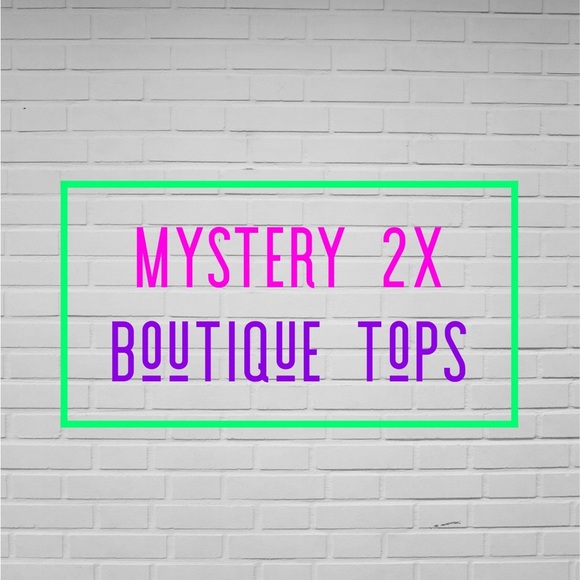 Mystery 2X Boutique Tops all brand new or EUC - Picture 1 of 1